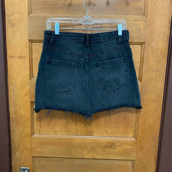 We The Free Zip Up Denim Skirt - Picture 7 of 7